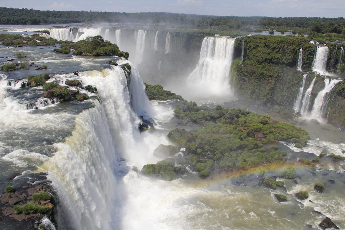 View of Iguazu Falls