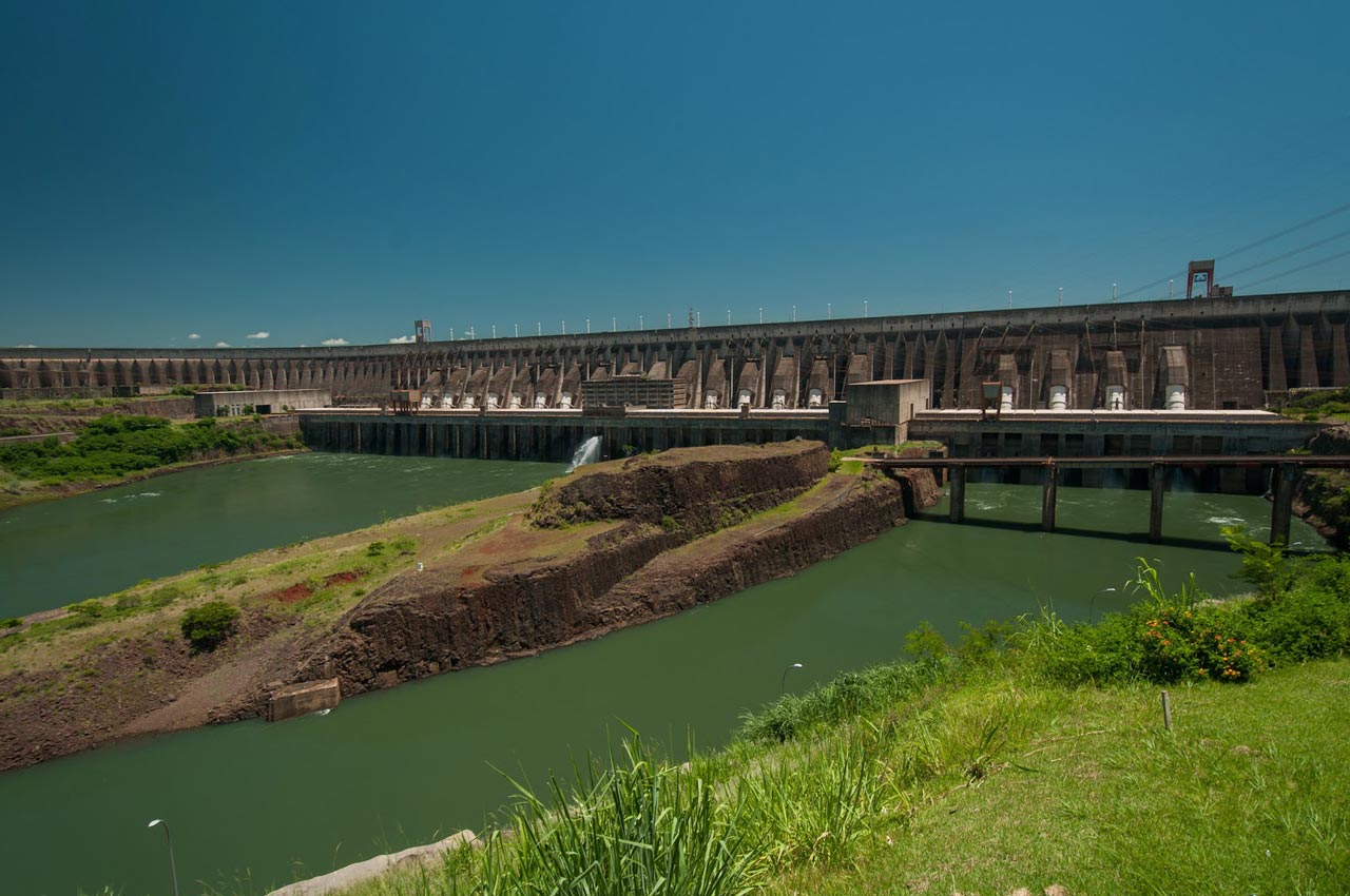 View from the Itaipu Dam