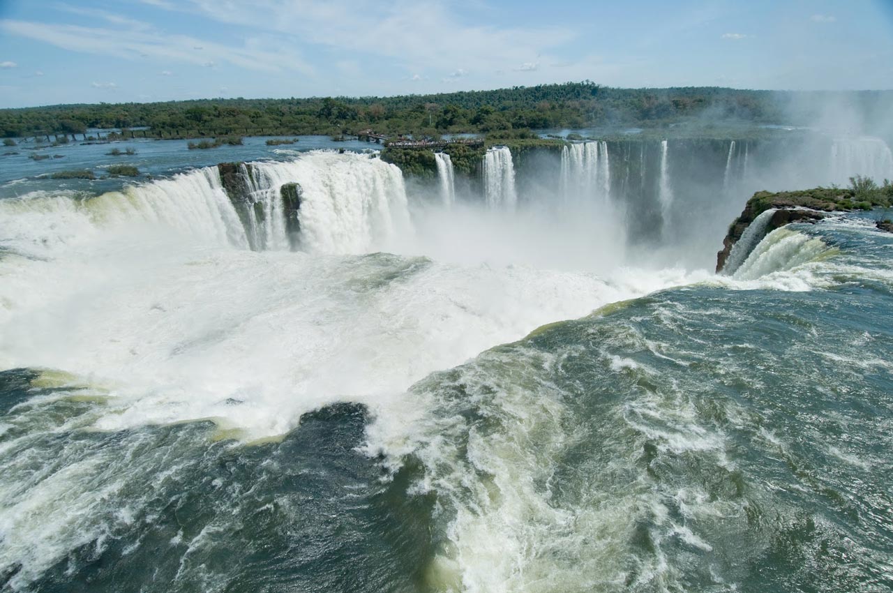 Garganta do Diabo lado argentino das Cataratas do Iguaçu