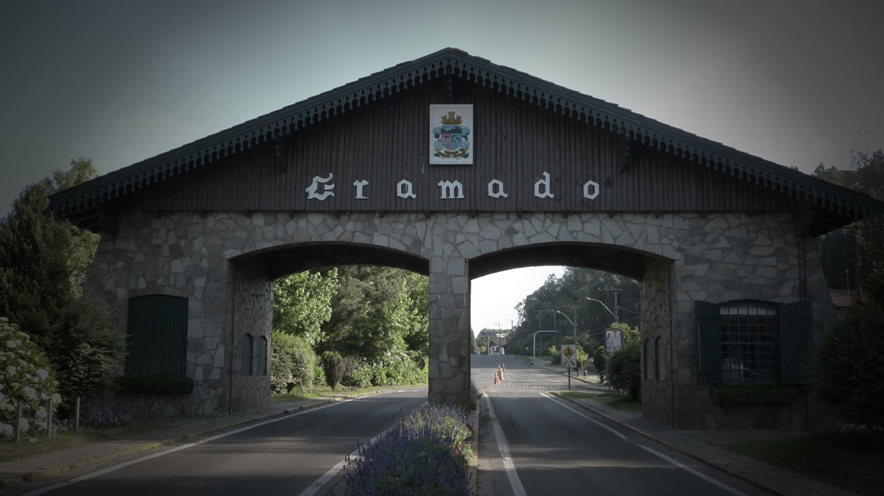 Entrance to the city of Gramado