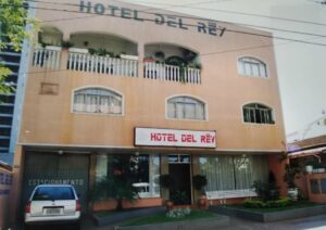 Del Rey Quality Hotel during first renovation and construction