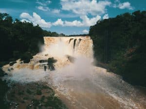 Saltos del Monday in Paraguay