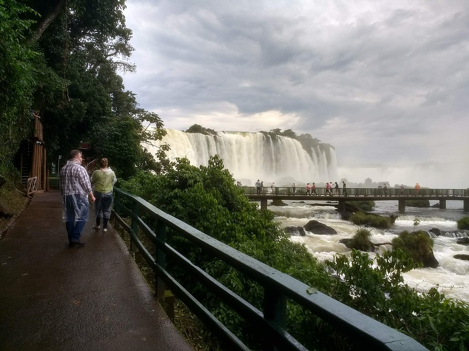 Trilha principal - Das Cataratas