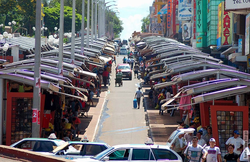 Ciudad del Este em 2021 com diversas opções de compras
