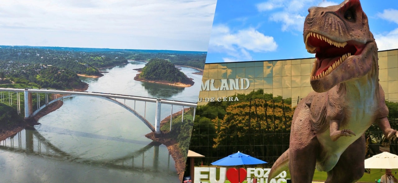 Compras no Paraguai e Dreamland em roteiro ideal para visitar Foz do Iguaçu