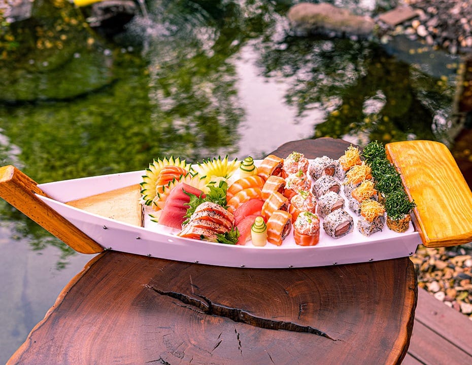 Barca de Sushi e Sashimi do Hokkai em Foz, Restaurante Japonês em Foz do Iguaçu